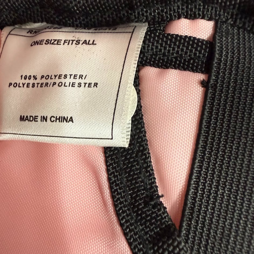 Adidas Black Pink Messenger Laptop Bag Shoulder Tote Gym Travel Multi Pocket - Picture 7 of 9